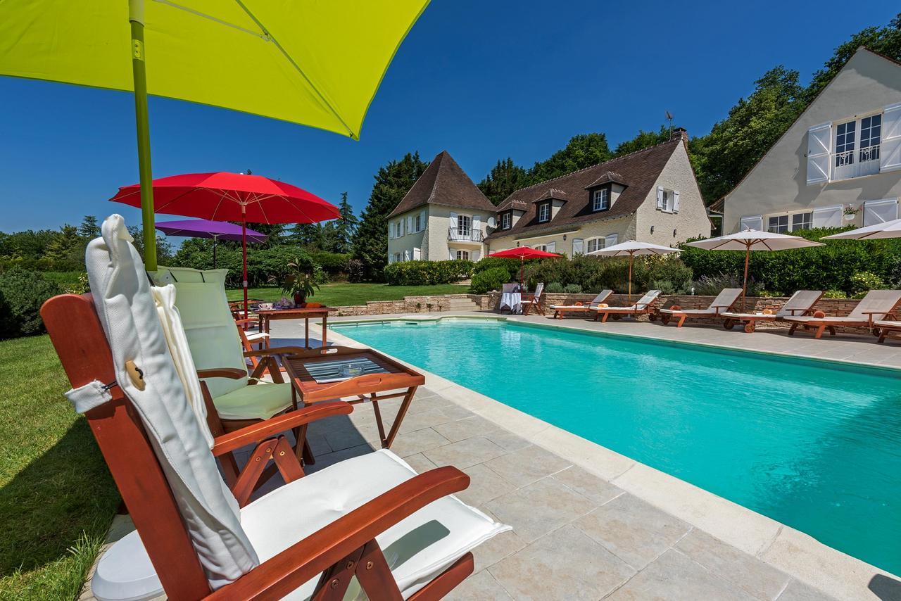 Bed and Breakfast Domaine Du Bois Des Anges Germigny-l'Eveque Exteriér fotografie