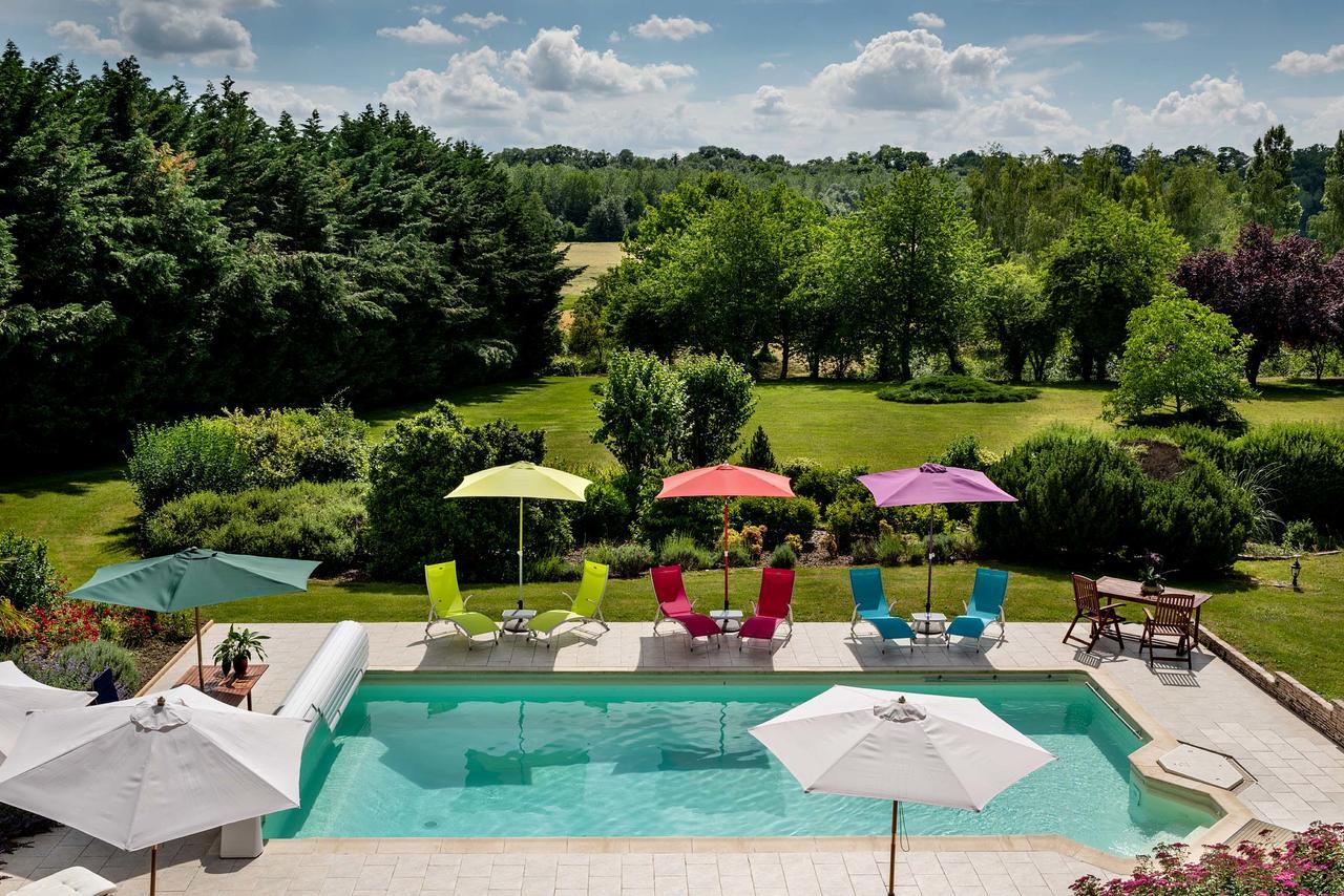 Bed and Breakfast Domaine Du Bois Des Anges Germigny-l'Eveque Exteriér fotografie